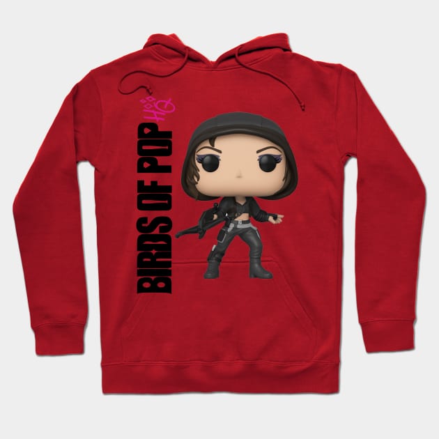 Birds of Pop Huntress Hoodie by Heroified